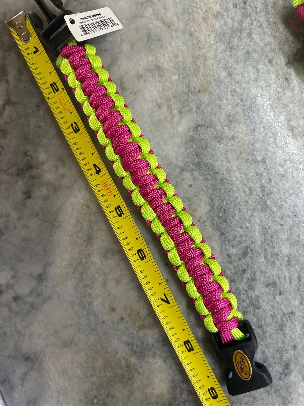 Lot of 8 Assorted Paracord Bracelets